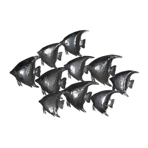  Cichlid Fish Sign Metal Wall Decor Fishing Street Sign SIZE: 4  x 16 Inches : Home & Kitchen