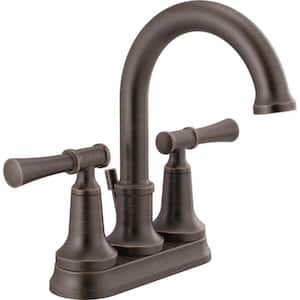 Chamberlain 4 in. Centerset 2-Handle Bathroom Faucet in Venetian Bronze