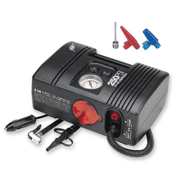 AAA 12-Volt 250 psi Tire Inflator and Emergency Light