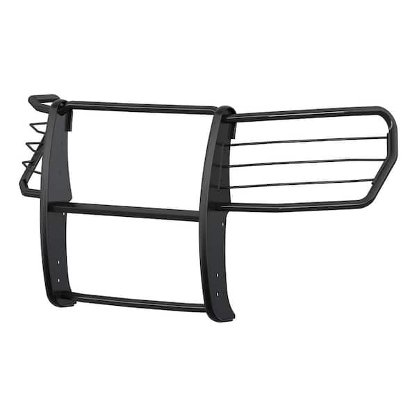 1-1/2-Inch Black Steel Grille Guard, No-Drill, Select Chevrolet Silverado 1500