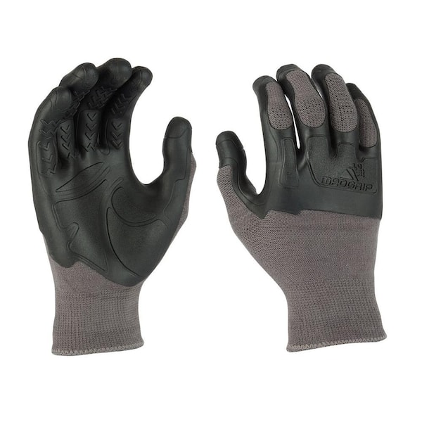 Mad Grip Pro Palm XX-Large Flex Knuckler Glove in Grey/Black