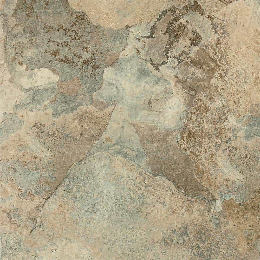 Armstrong Take Home Sample ÿbeige Slate Peel And Stick Vinyl Tile Flooring 5 In X 7 In Ar 9870