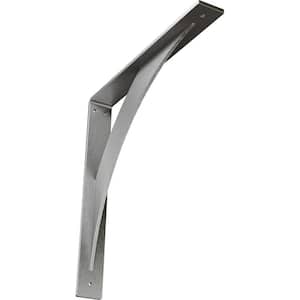 16 in. x 2 in. x 16 in. Stainless Steel Unfinished Metal Legacy Bracket