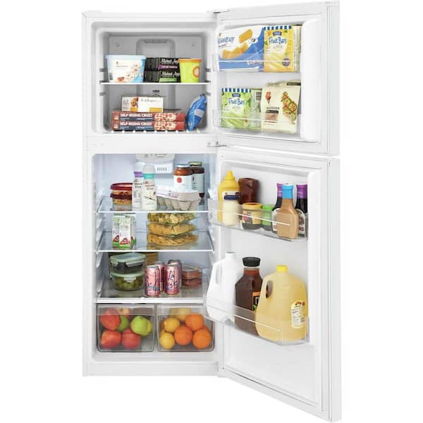 10.1 cu. ft. Garage Ready Top Freezer Refrigerator in White, ENERGY STAR