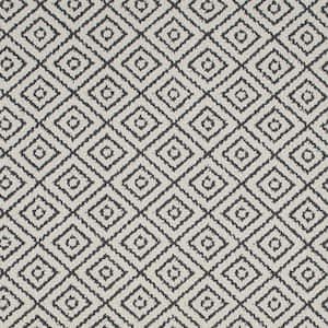 Tender Heart Obsidian Gray 45 oz Triexta Texture Pattern Installed Carpet