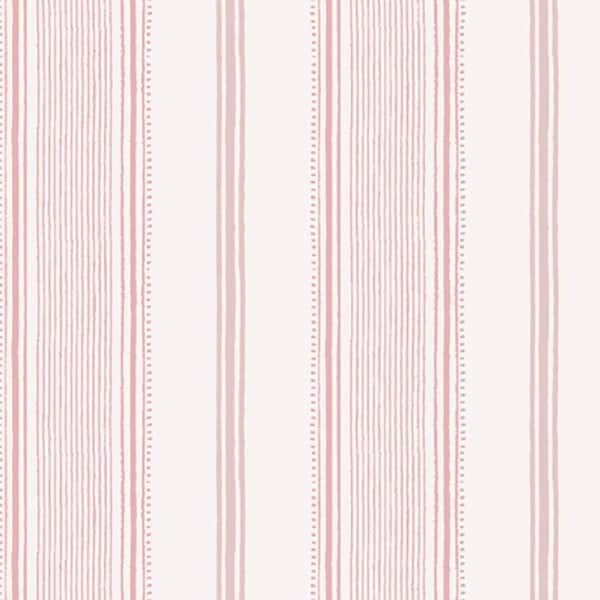 Two Inch Pink Stripe Fabric, Wallpaper and Home Decor