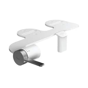 Non-Electric Universal Fit Attachable Bidet System Bidet Attachment, Dual Nozzle, Nozzle Guard, Adjustable Sprayer Set