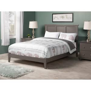 Madison Full Traditional Bed in Grey