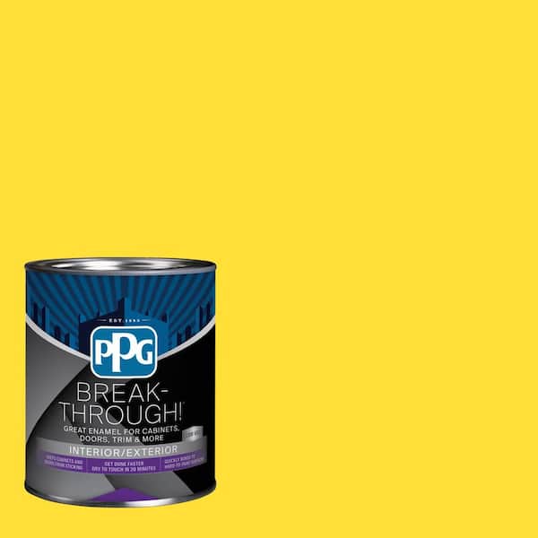 1 qt. PPG1212-6 Acorn Squash Semi-Gloss Door, Trim & Cabinet Paint
