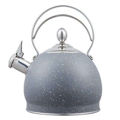 Creative Home 4 Cups Pink Stainless Steel Tea Kettle Teapot with Folding  Handle, Removable Infuser Basket for Tea Bag Loose Tea Leaves 11311 - The  Home Depot