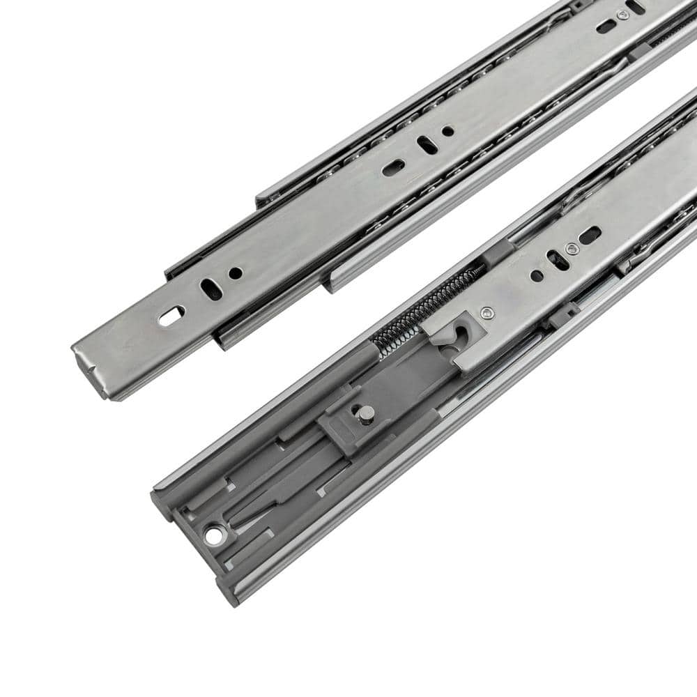 18 in. Cadmium Side Mount Soft Close Full Extension Drawer Slide (5- Pairs) price history on PriceWatchPro
