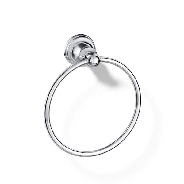 Capilano Towel Ring in Polished Chrome