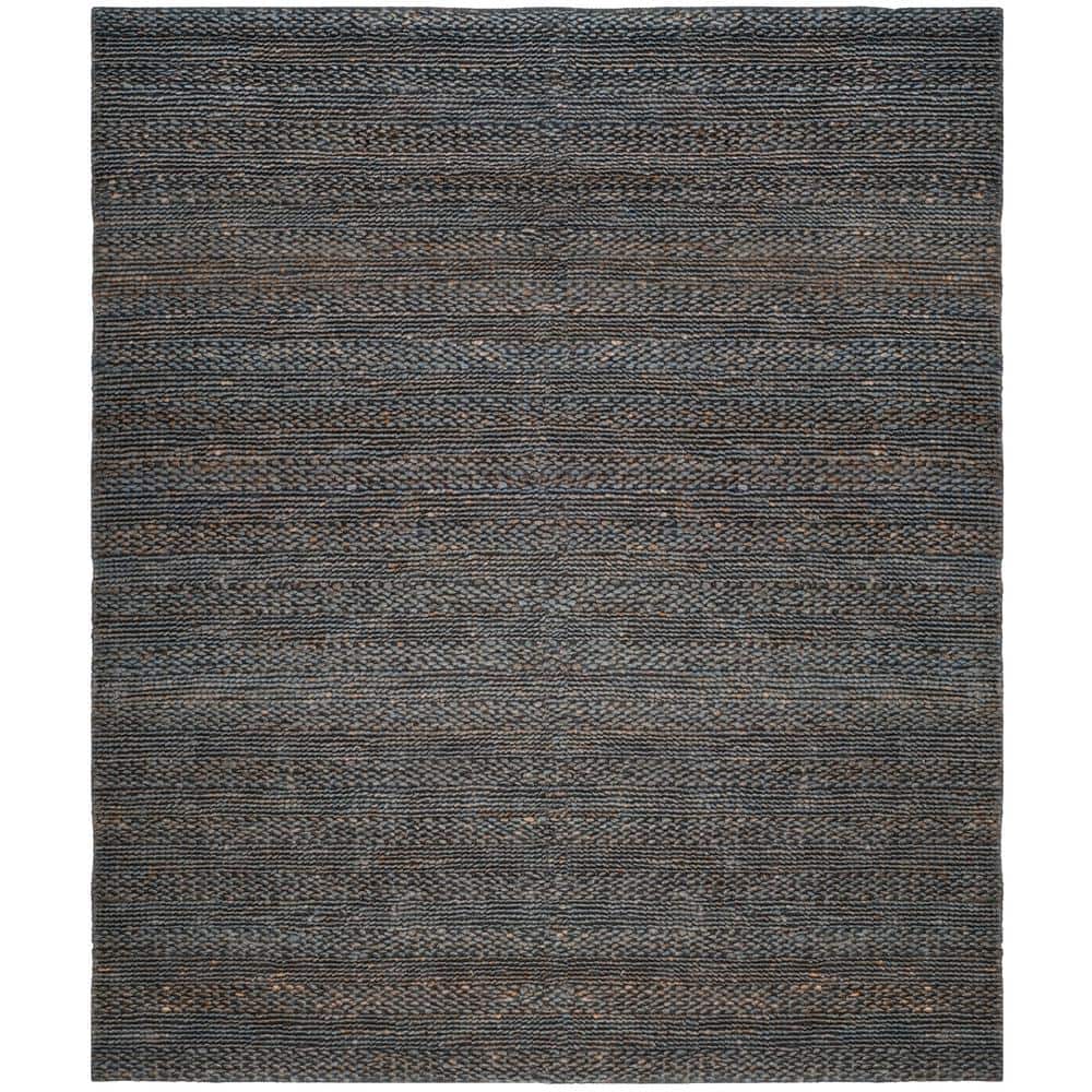 Natural Fiber Gray 9 ft. x 12 ft. Solid Area Rug price history on PriceWatchPro