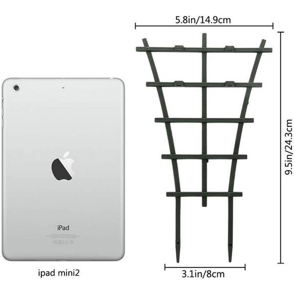 Cubilan 6-Pack Indoor Plant Trellis, Stackable Climbing Trellis for Potted  Houseplants, Plastic Support for Hoya and Pothos Jaycool1512