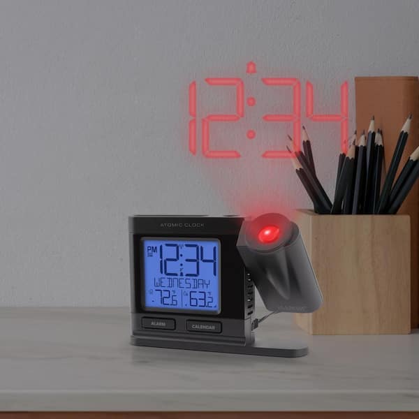 La Crosse Technology Black Atomic, La Crosse Technology Projection Alarm Clock