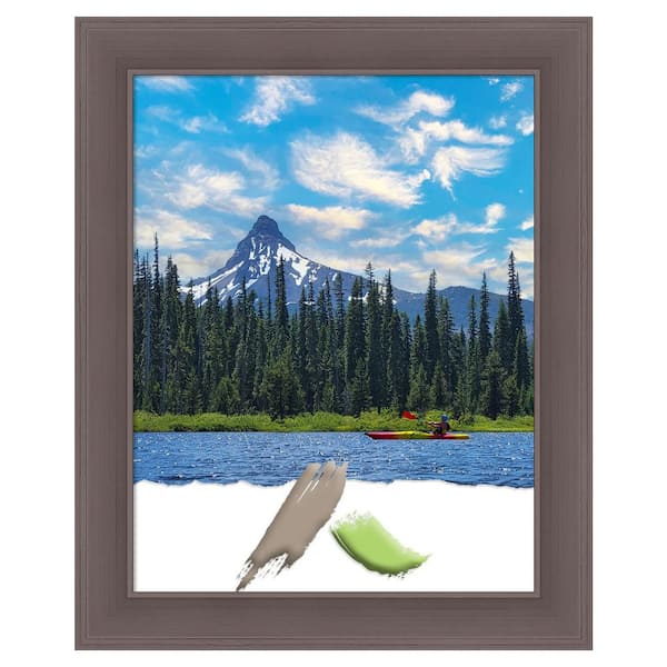 Amanti Art Urban Pewter Picture Frame Opening Size 11 x 14 in.