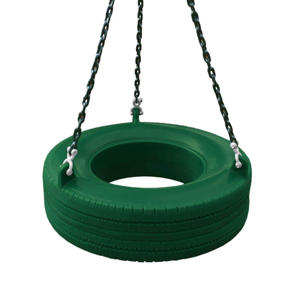 Heavy Duty Tire Swivel For 3 Chain Swing | Safe Brackets & Hardware For  Your Playset