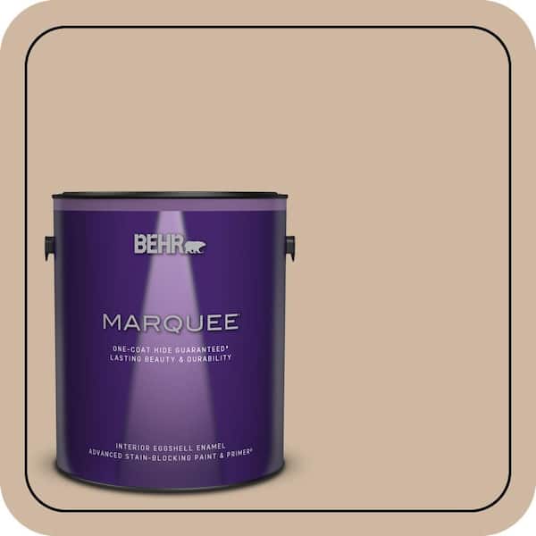 BEHR MARQUEE 1 gal. #N240-3 Sonoran Desert One-Coat Hide Eggshell Enamel Interior Paint & Primer