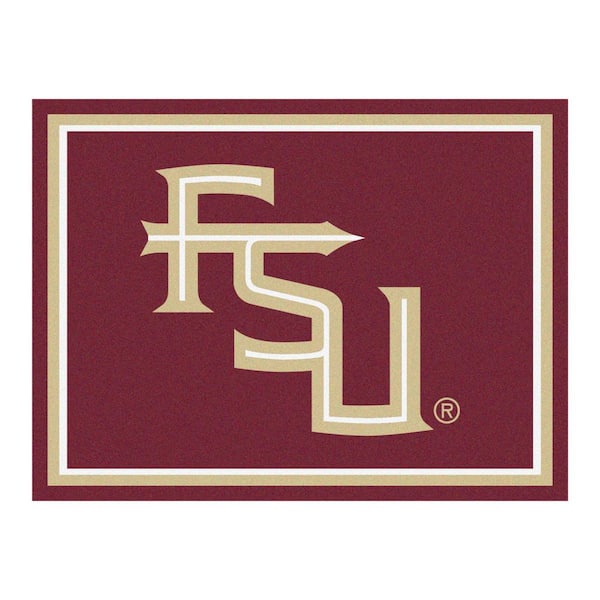 NCAA Florida State University Burgundy 8 ft. x 10 ft. Indoor Area Rug