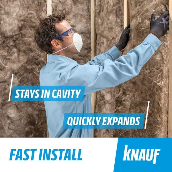 R-13 EcoBatt® Unfaced Fiberglass Insulation Batt 3-1/2 R-13 EcoBatt® Unfaced Fiberglass Insulation Batt 3-1/2