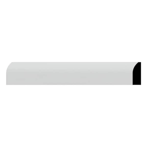 Ekena Millwork WM827 0.38 in. D x 1.25 in. W x 96 in. L Wood (Fingerjoint Pine) Modern Casing Moulding