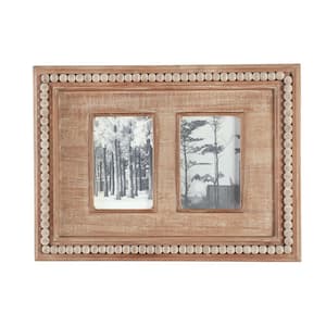 5 x 7 Brown Frames by Mail Light Maple 4 Opening Picture Frame