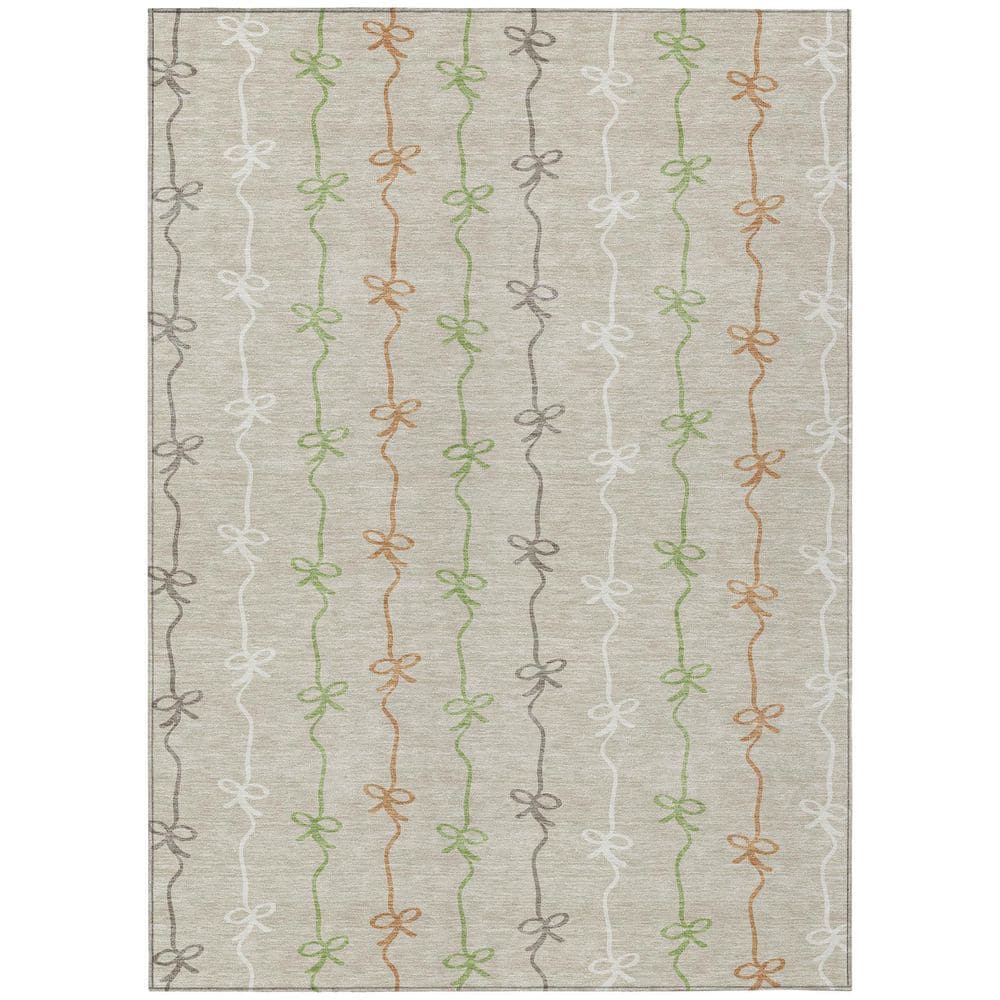 Chantille Machine Washable Indoor/Outdoor Abstract ACN2593 Beige 5 ft. x 7 ft. 6 in. Area Rug price history on PriceWatchPro