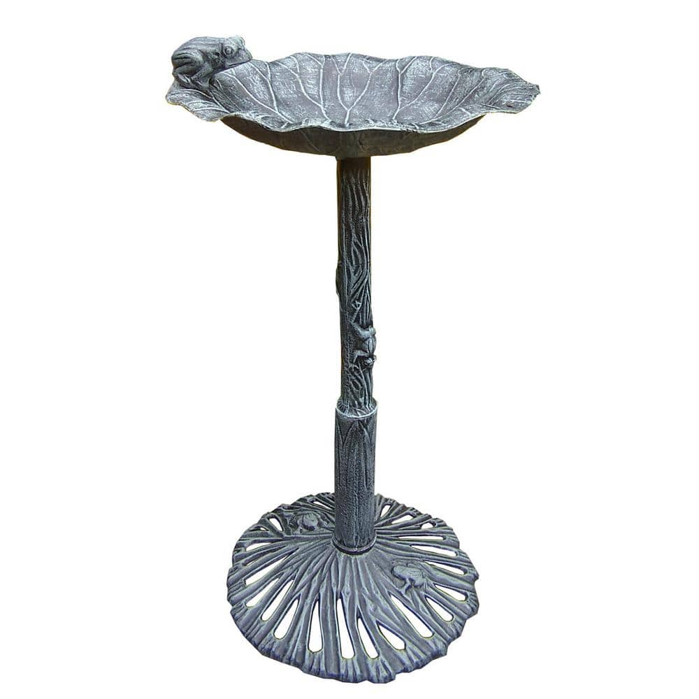 Frog Bird Bath HD5012-VGY - The Home Depot