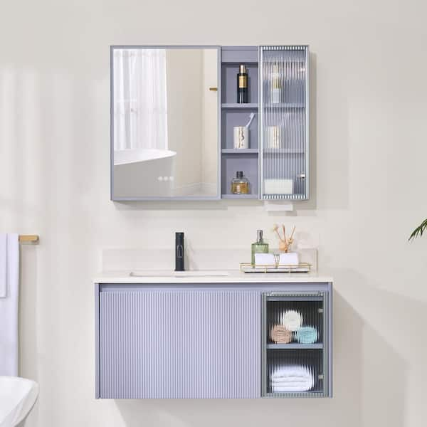 bathroom storage cabinet with sink modern solid wood bathroom