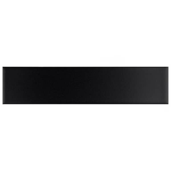 Merola Tile Metro Soho Subway Matte Black 1-3/4 x 7-3/4 Ceramic Floor and  Wall Tile - Bed Bath & Beyond - 13851554