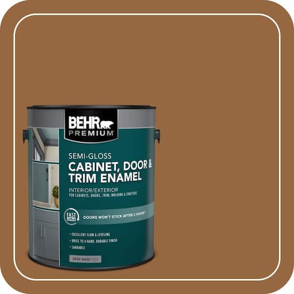 1 gal. #MQ2-06 Gilded Glamour Semi-Gloss Enamel Interior/Exterior Cabinet, Door & Trim Paint