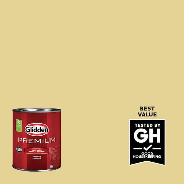 Glidden Premium 1 qt. PPG1108-4 Wayward Wind Eggshell Interior Paint