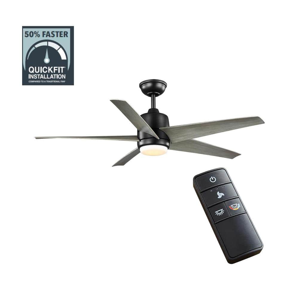 UPC 082392922177 product image for Mena 54 in. Color Changing Integrated LED Indoor/Outdoor Matte Black Ceiling Fan | upcitemdb.com