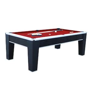 Mirage 7.5 ft. Pool Table in Black
