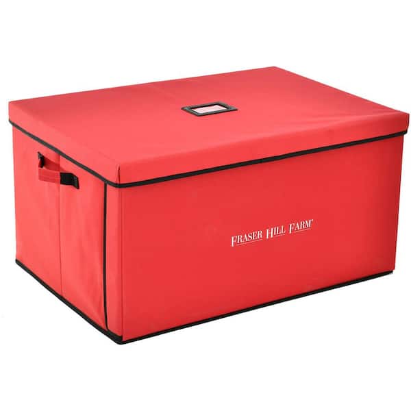 ROYALLADY#Premium Quality Christmas Ball Storage Container for