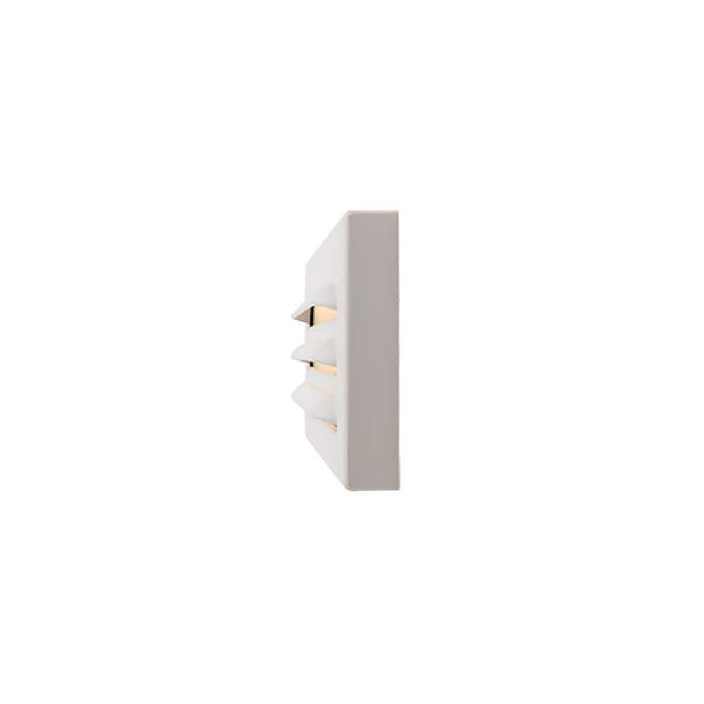 White Aluminum Alloy 9in LED Step and Wall Light