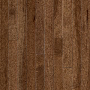 Take Home Sample- Plano Forested Mountain Hickory 3/4 in. T x 4.5 in. W x 7 in. L Smooth Solid Hardwood Flooring