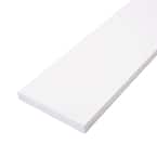 1 in. x 6 in. x 16 ft. White Primed Finger-Joint Trim Board Primed Softwood Boards