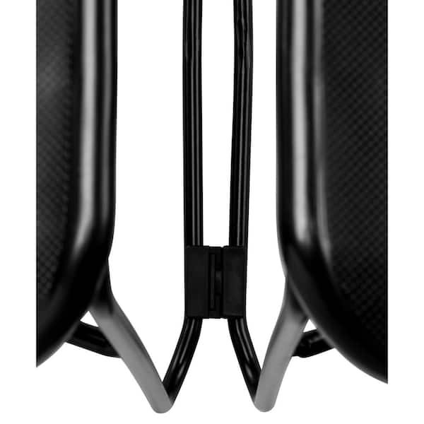 National Public Seating Black Multi-purpose Ultra Compact Stack