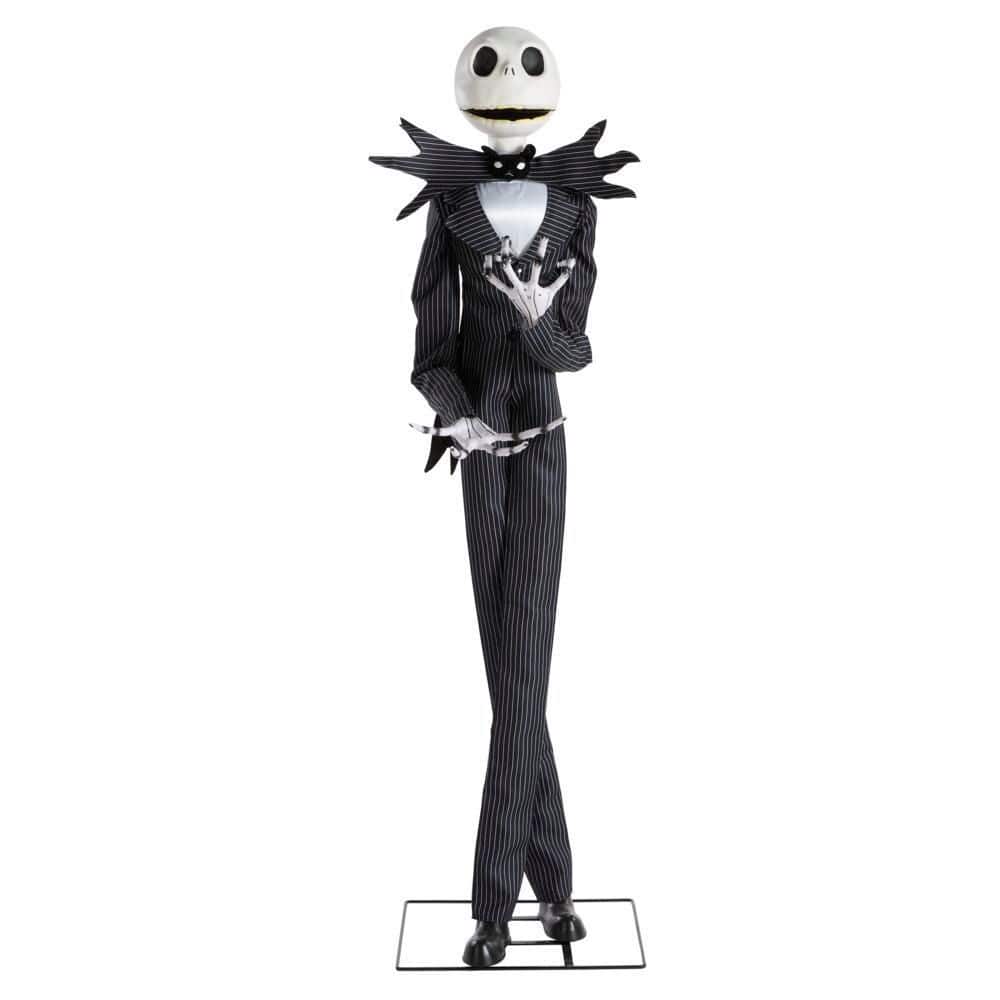 Disney 6.5 ft. Deluxe Life-Size Animated Jack Skellington