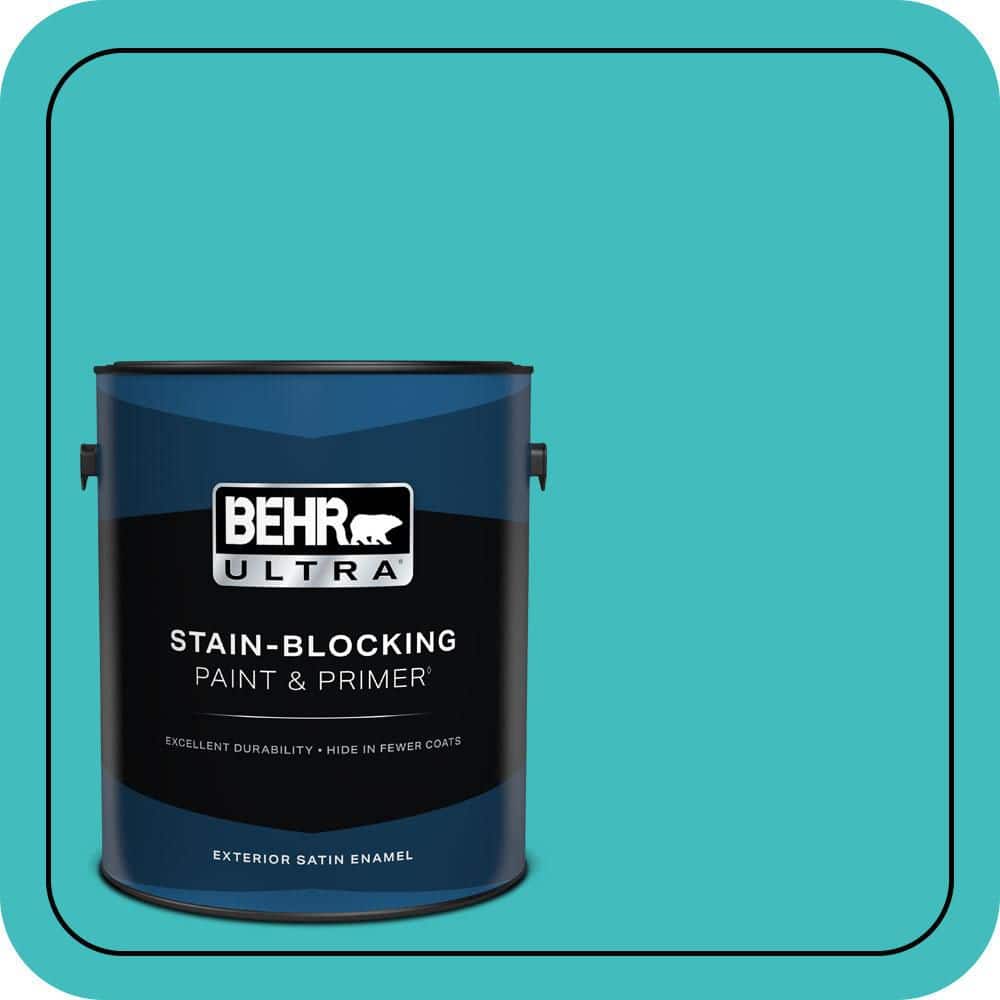 1 gal. #P460-4 Lagoon Rock Satin Enamel Exterior Paint & Primer price history on PriceWatchPro
