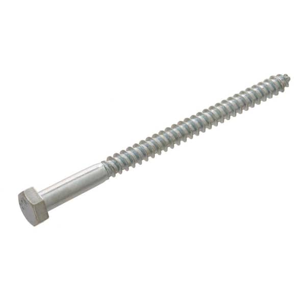 Everbilt 1/2 in. x 2 in. L External Hex Hex-Head Lag Screws (25-Pack)