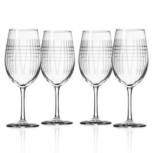 Matchstick 18 fl.oz All Purpose Wine Glasses Set (Set of 4)