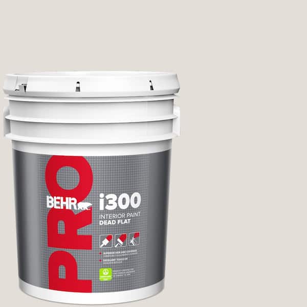 BEHR PRO 5 gal. #HDC-CT-17 Pale Starlet Dead Flat Interior Paint