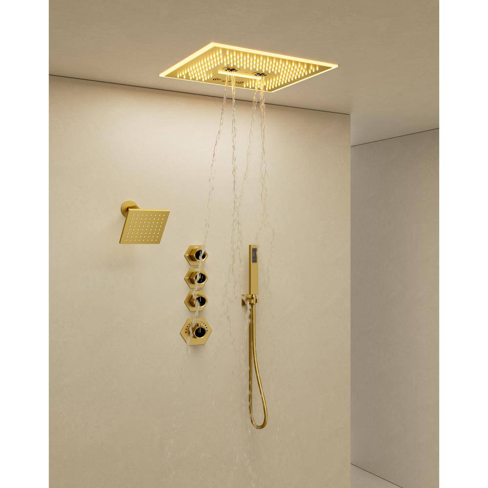 Have a question about CRANACH Thermostatic 17Spray 16 and 6 in. Square