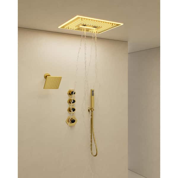 Have a question about CRANACH Thermostatic 17Spray 16 and 6 in. Square