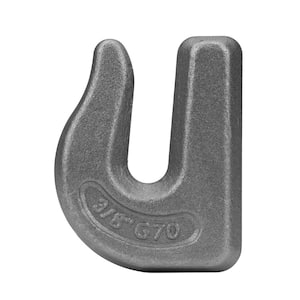 3/8 in. Heavy Duty Forged Weld-on Grab Hook with 6,600 lb. Safe Work Load - 1 pack