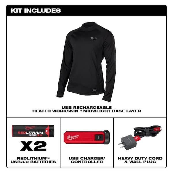 12v heated base layer