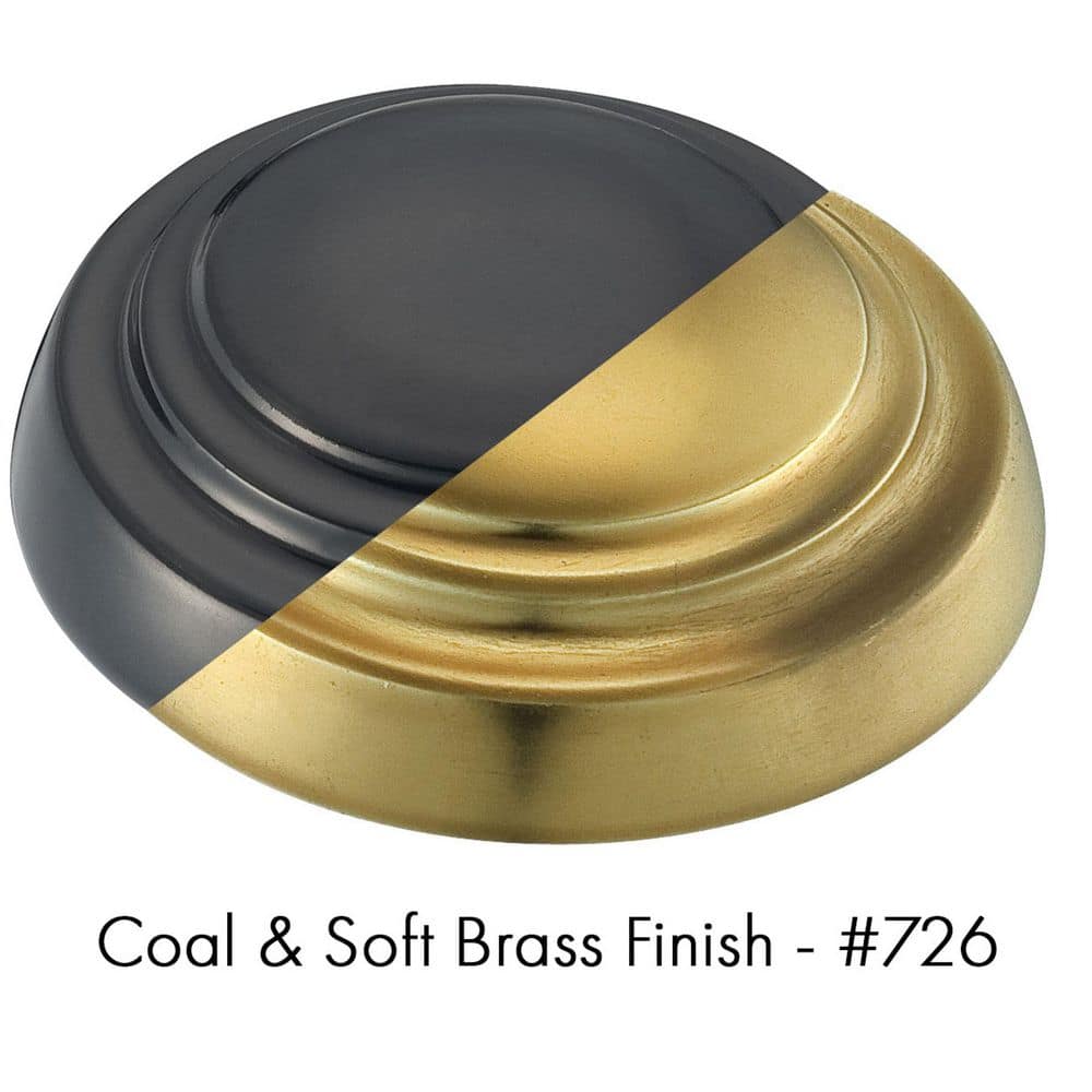 Windward Passage 4-Light Coal and Soft Brass Drum Ceiling Light