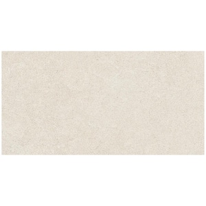 Spanish Zenstone Porcelain 12 in. x 24 in. x 9mm Floor and Wall Tile Case - Almond (5 PCS, 10.76 Sq. Ft.)